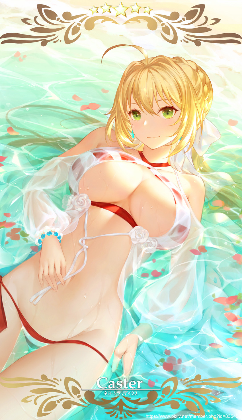 nero claudius (fate and 1 more) drawn by yijian_ma