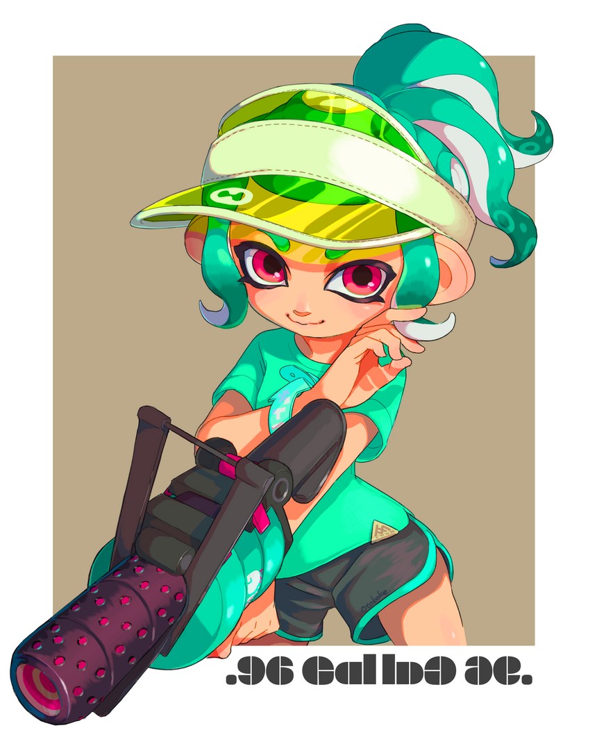 octoling player character and octoling girl (splatoon and 1 more) drawn by otoboke-san