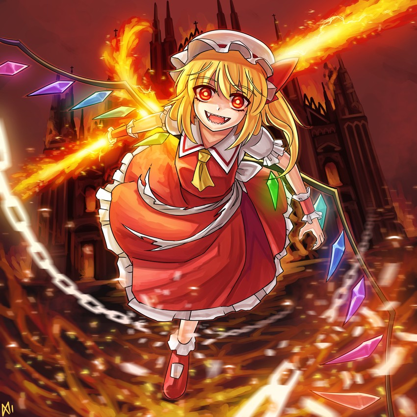 flandre scarlet (touhou and 1 more) drawn by a-xii