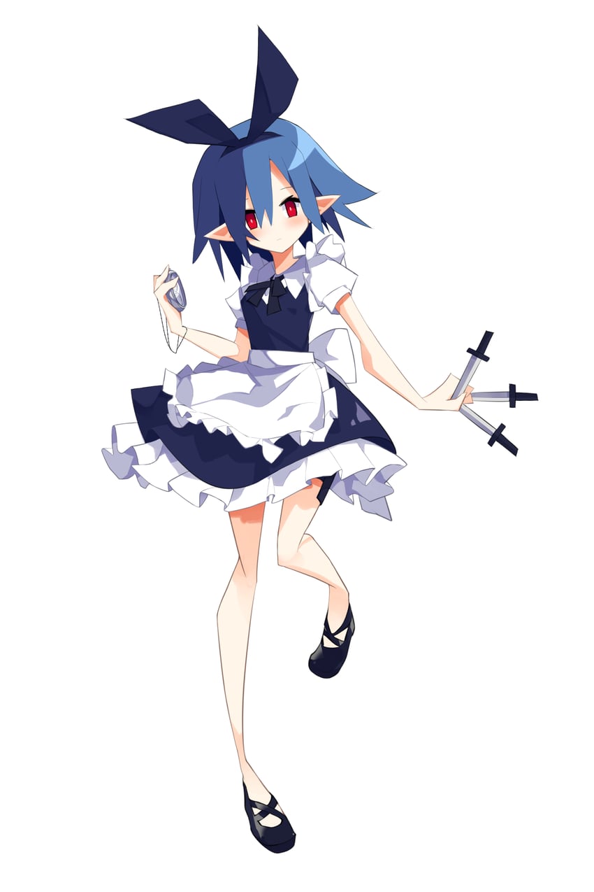 izayoi sakuya, pleinair, and usagi-san (touhou and 2 more) drawn by nanozenzen