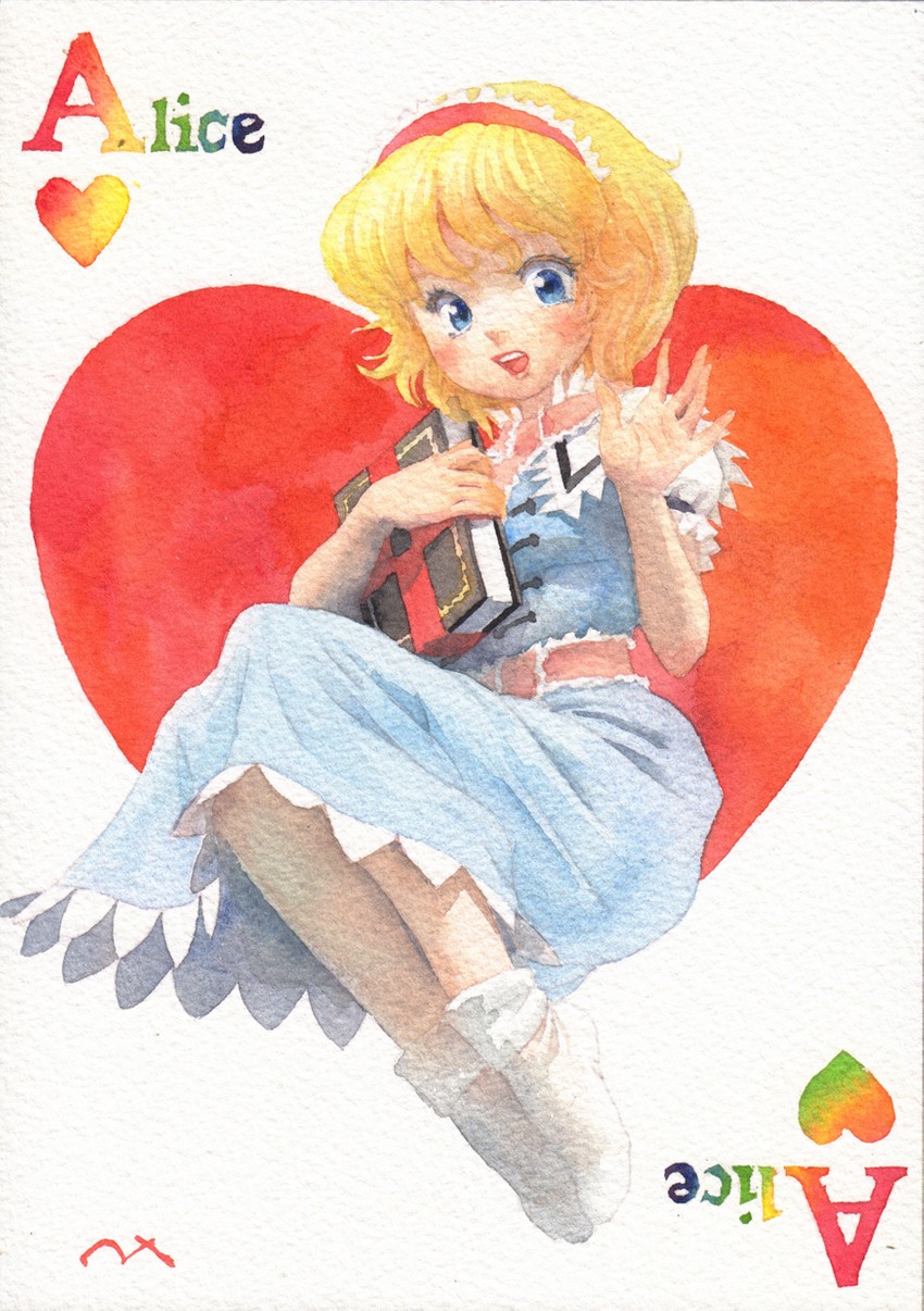 alice margatroid (touhou) drawn by misawa_hiroshi