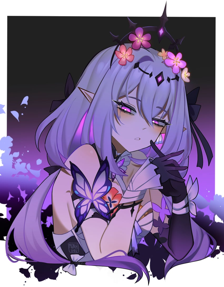 castorice (honkai and 1 more) drawn by mizah_(mizah)