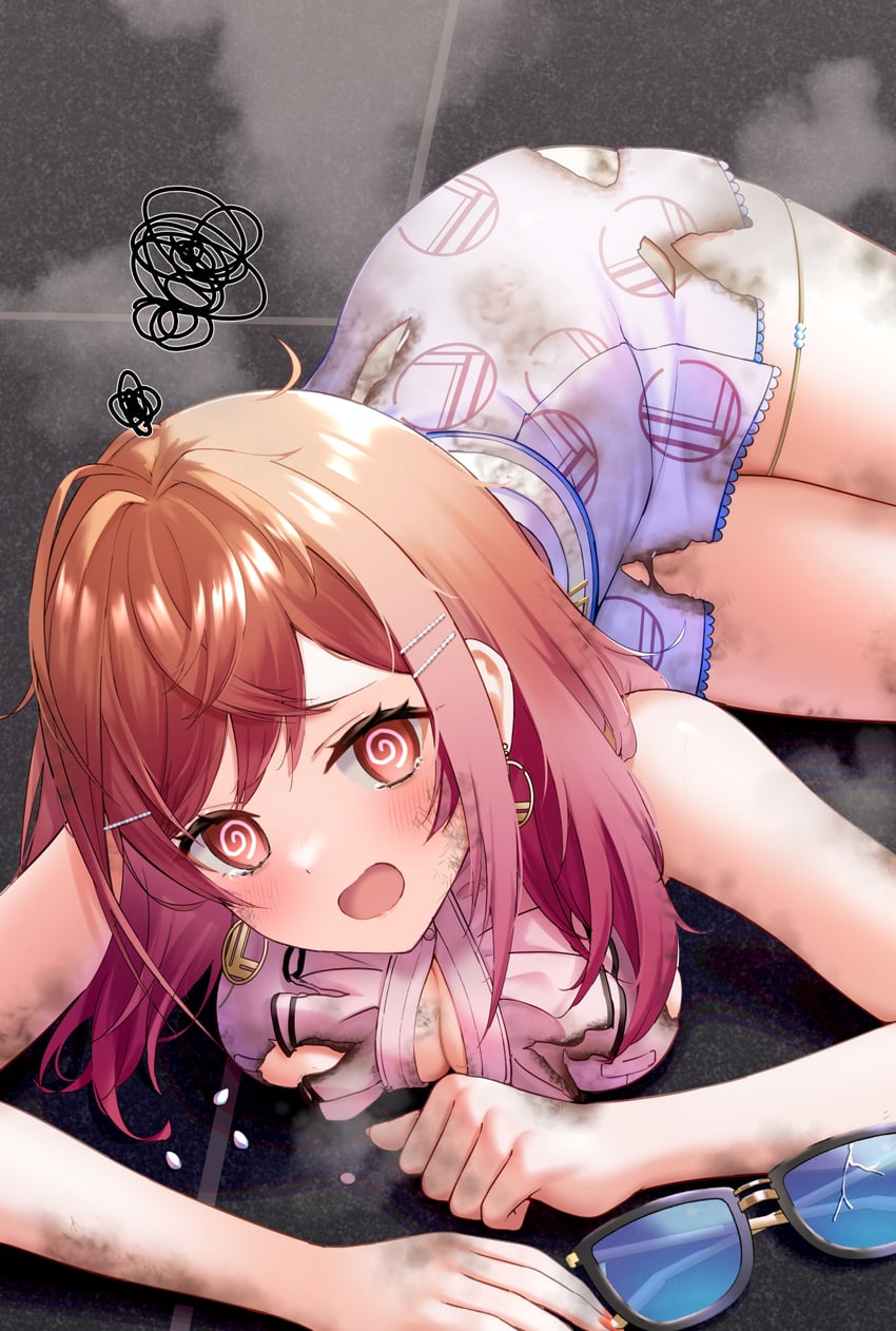 ichijou ririka (hololive and 1 more) drawn by faubynet