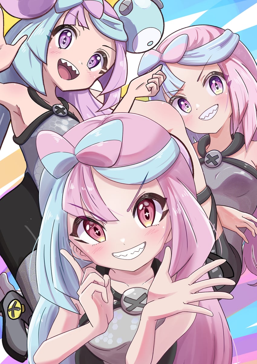 iono (pokemon and 1 more) drawn by rono_(lethys)