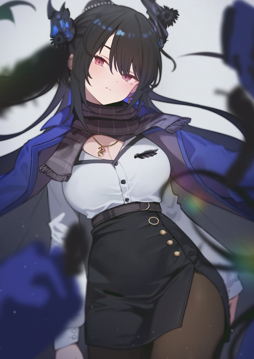nerissa ravencroft (hololive and 1 more) drawn by pencamp