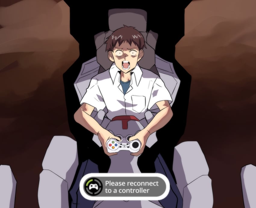 ikari shinji (neon genesis evangelion and 2 more) drawn by hinghoi