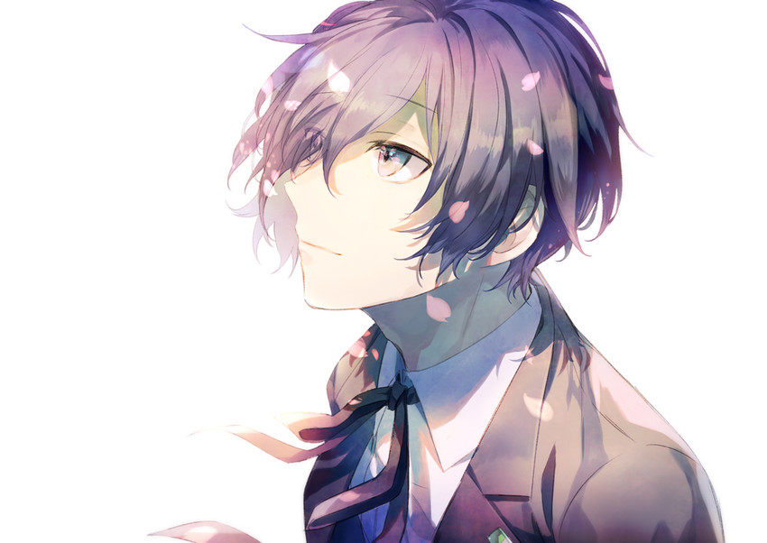 yuuki makoto (persona and 1 more) drawn by a082