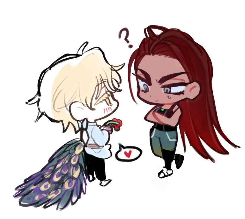 luka and hyuna (alien stage) drawn by lubya