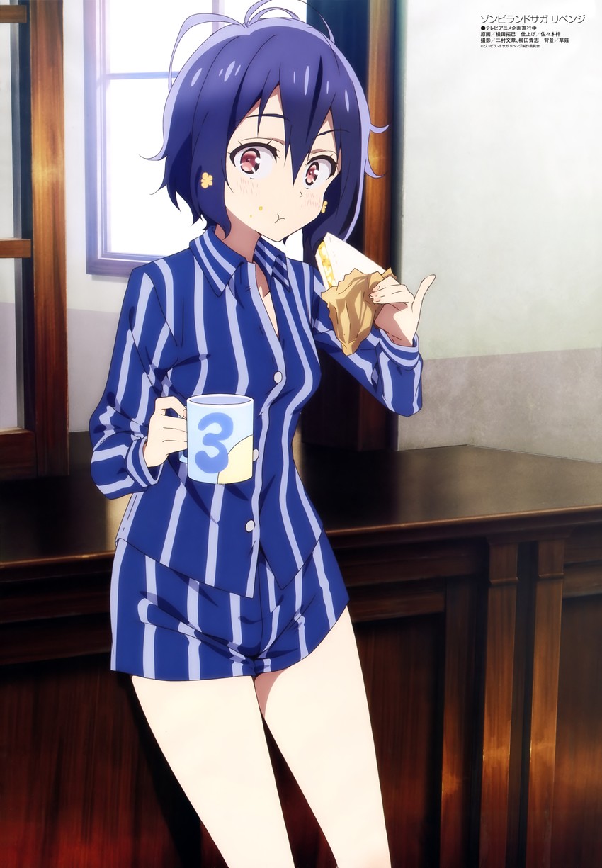 mizuno ai (megami magazine and 1 more) drawn by yokota_takumi