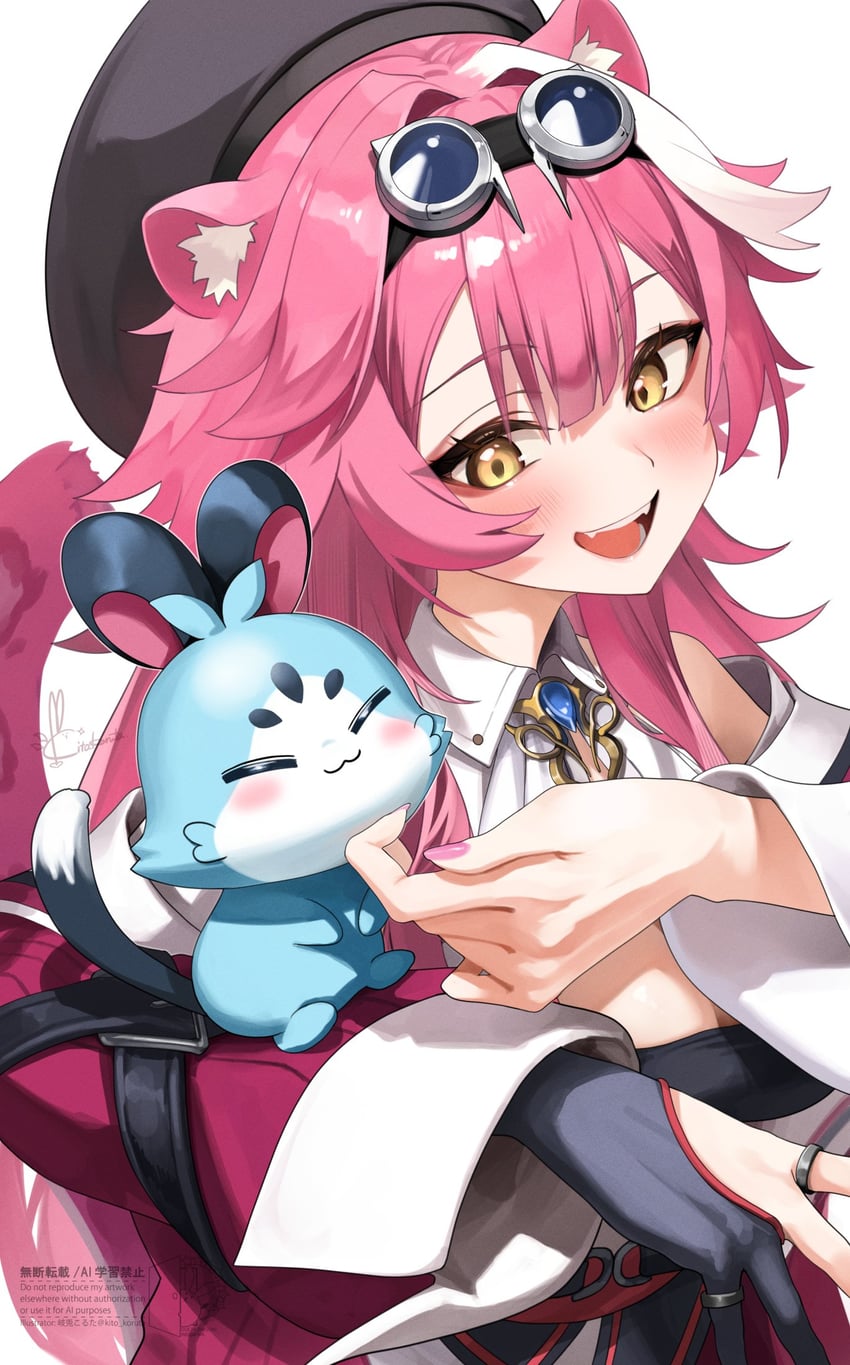 raora panthera and chattino (hololive and 1 more) drawn by kito_koruta and koruta_(nekoimo)