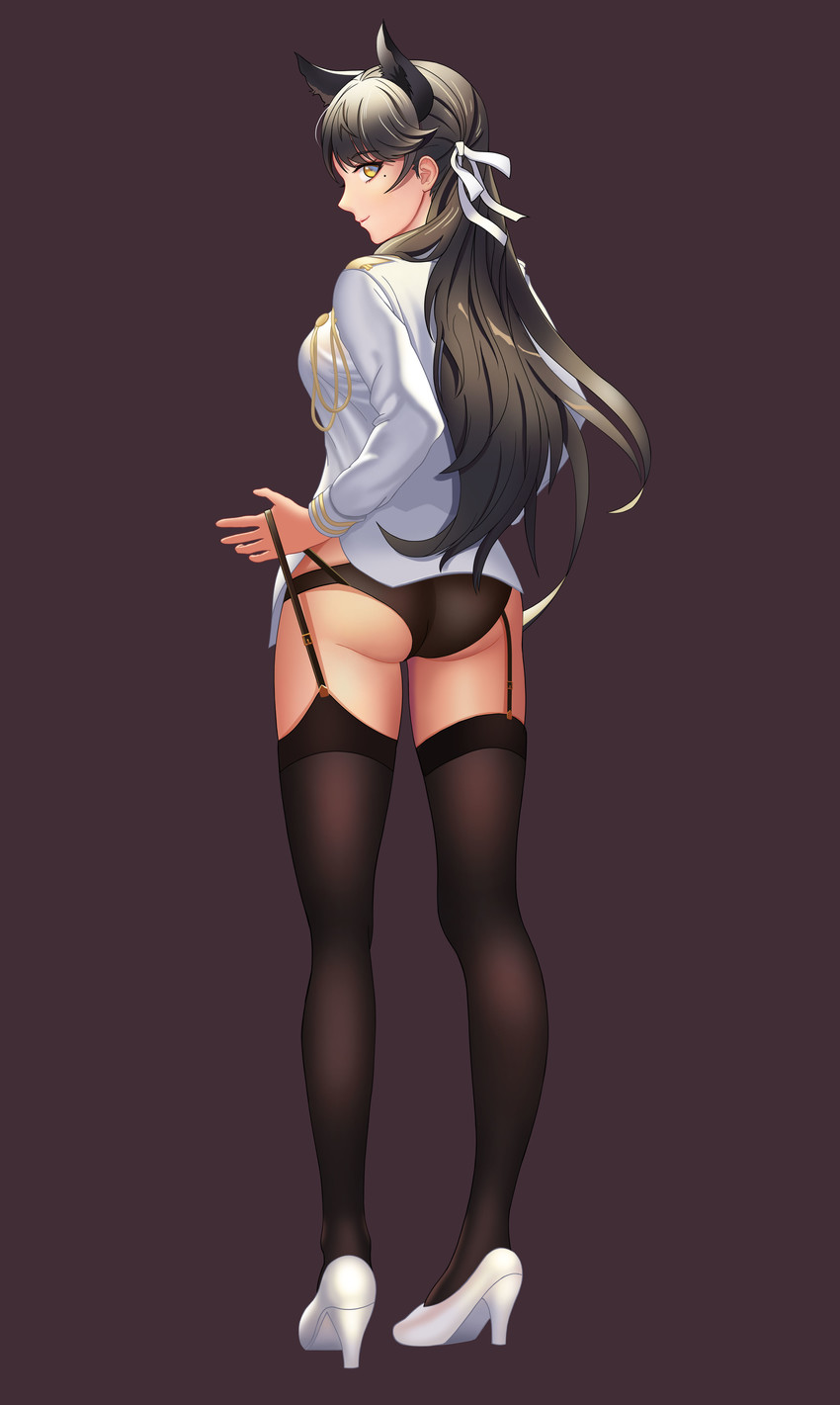 atago (azur lane) drawn by zhao_shixuan