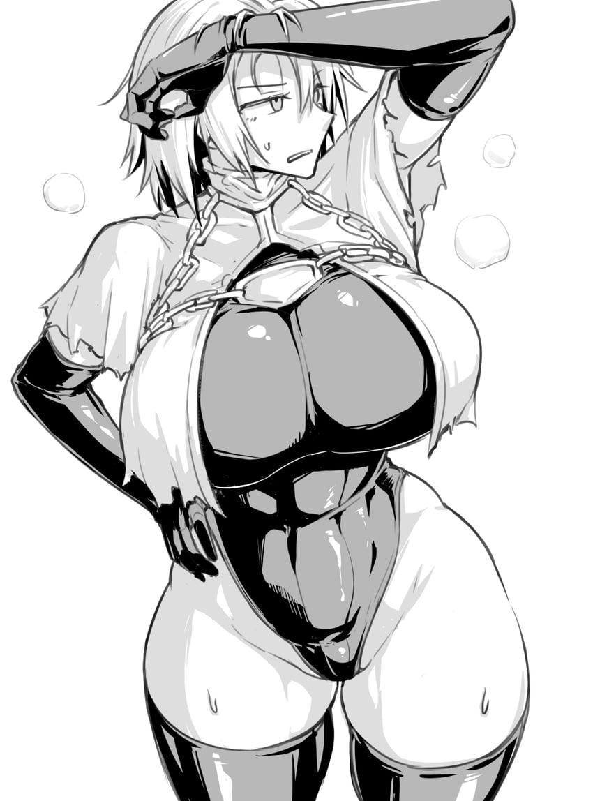 jeanne d'arc alter and jeanne d'arc (fate and 1 more) drawn by nia_(0122)