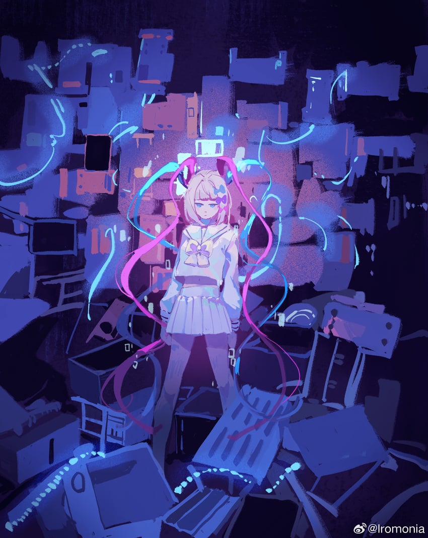 chouzetsusaikawa tenshi-chan (needy girl overdose) drawn by insoluble_c
