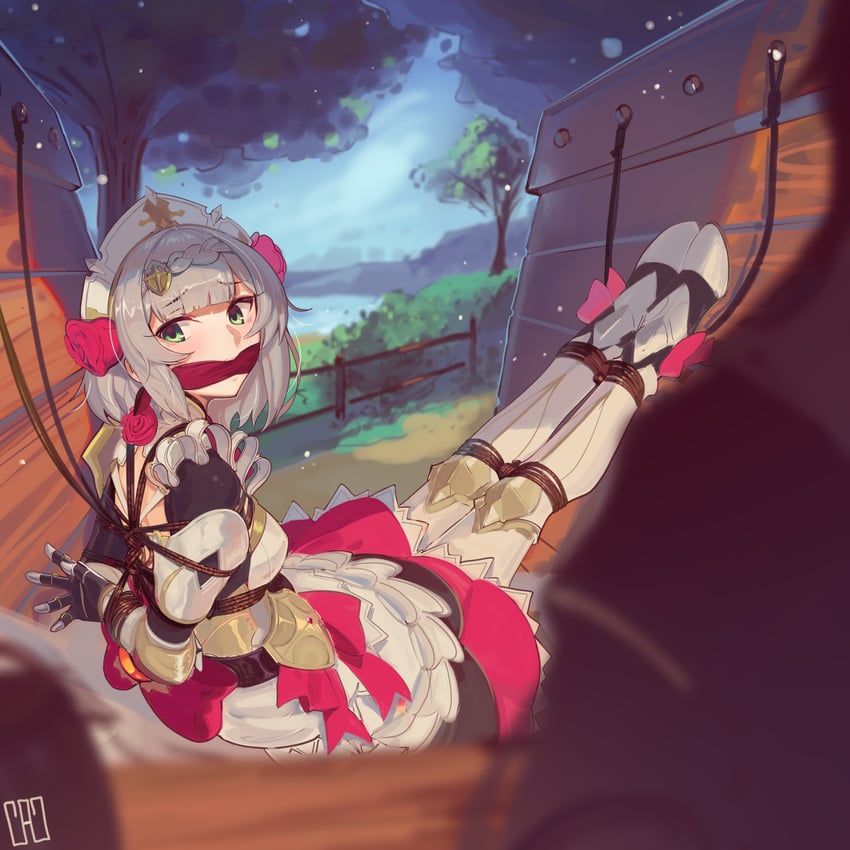 noelle (genshin impact) drawn by cad_(caddo)