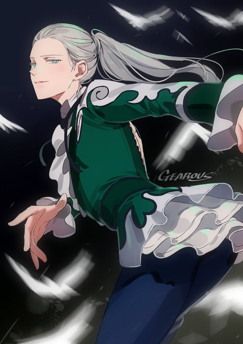 viktor nikiforov (yuri!!! on ice and 1 more) drawn by gearous