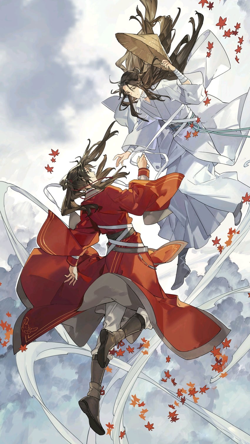 xie lian and hua cheng (tianguan cifu) drawn by 7178329144