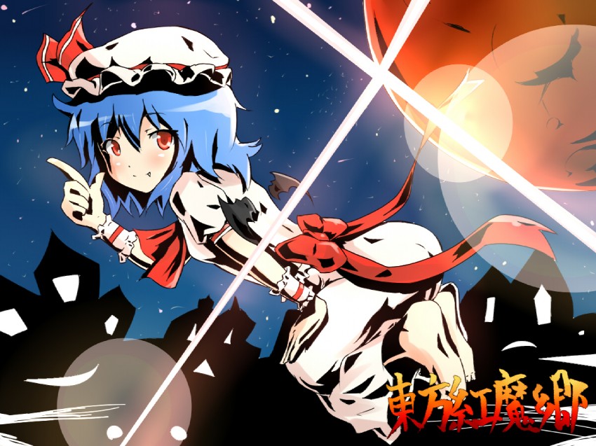 remilia scarlet (touhou and 1 more) drawn by rariemonn