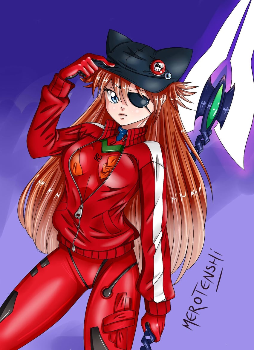 souryuu asuka langley (neon genesis evangelion and 1 more) drawn by merotenshi