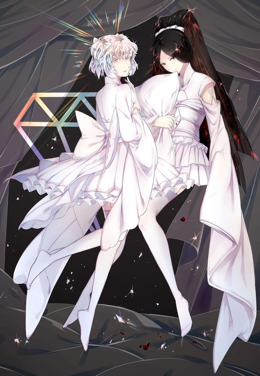 diamond and bort (houseki no kuni) drawn by houraisan_chouko