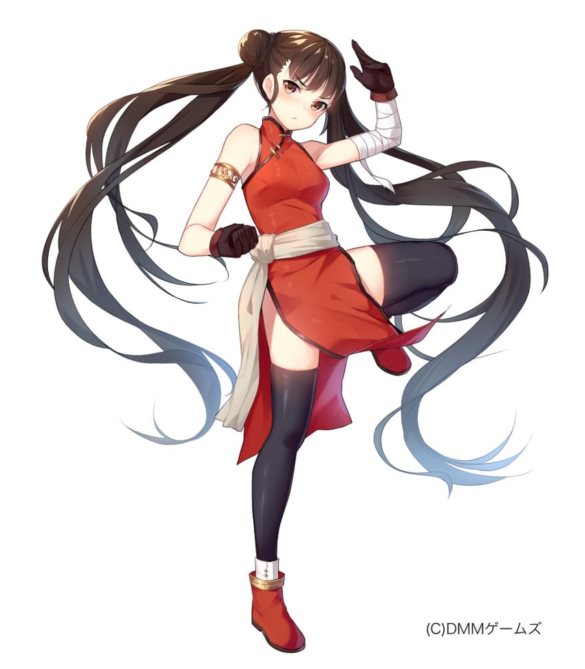 mao (sennen sensou aigis and 1 more) drawn by alexmaster