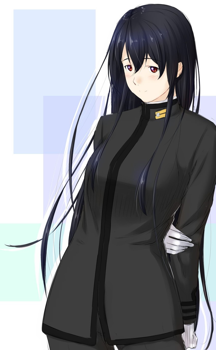 female admiral and tatebayashi sakurako (kantai collection) drawn by niwatazumi