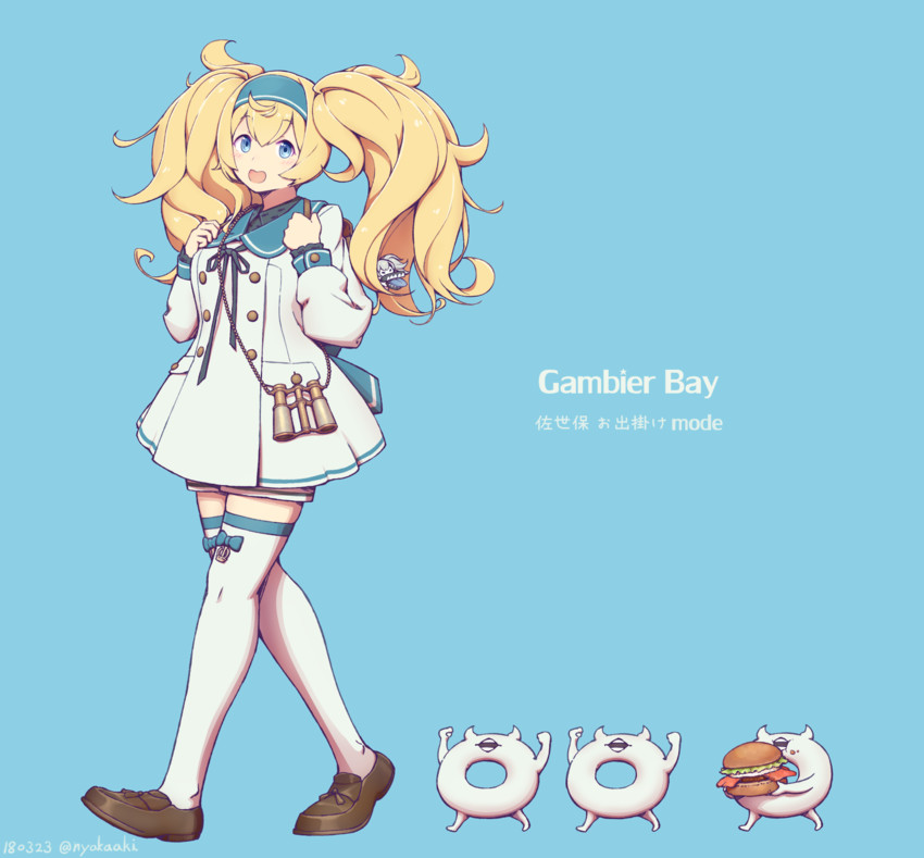 gambier bay and enemy lifebuoy (kantai collection) drawn by nakaaki_masashi