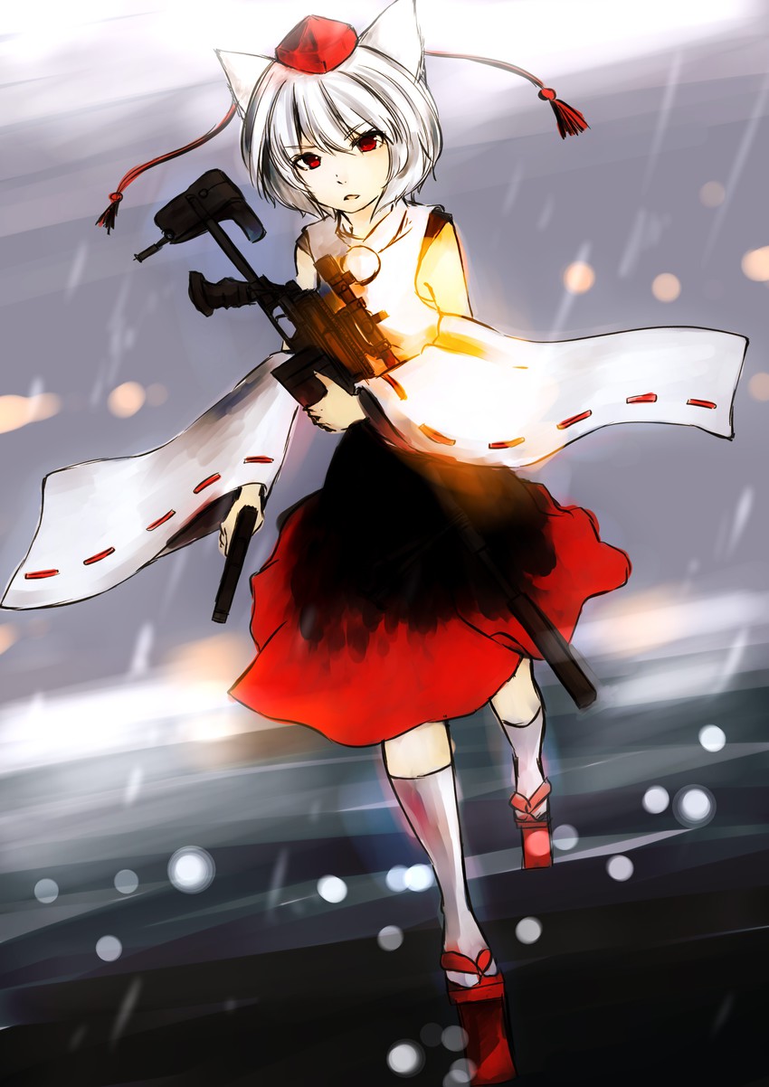 inubashiri momiji (touhou and 2 more) drawn by nagata_nagato