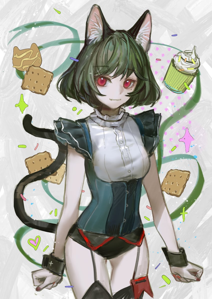 myu (kamitsubaki studio and 2 more) drawn by liangban_xiexu