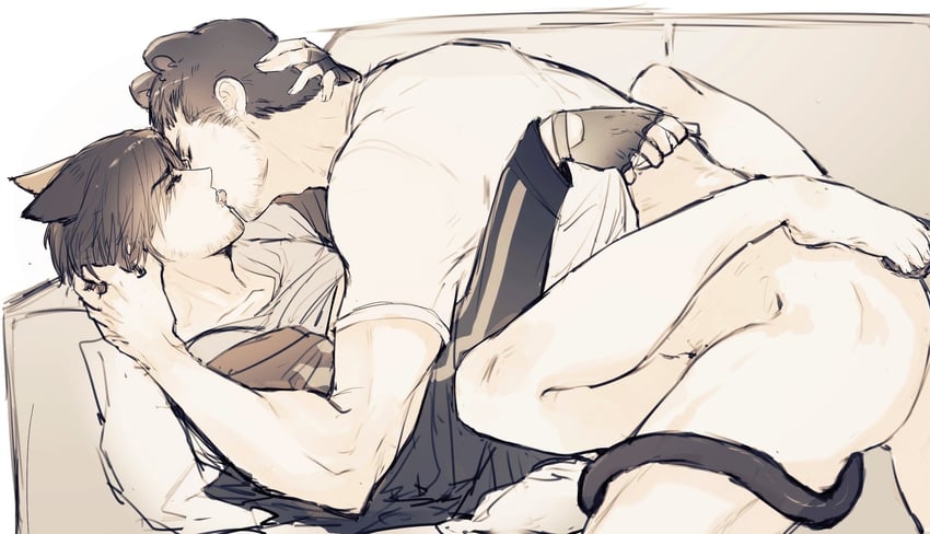 leon s. kennedy and chris redfield (resident evil and 1 more) drawn by 05_(link83601636)