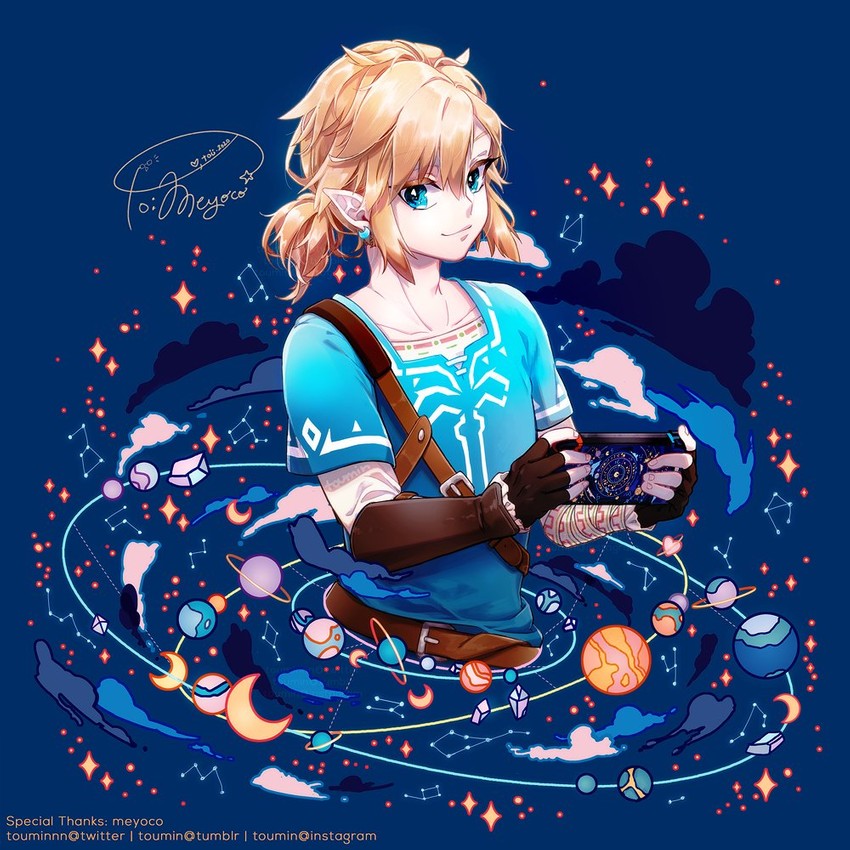 link (the legend of zelda and 1 more) drawn by touminnn