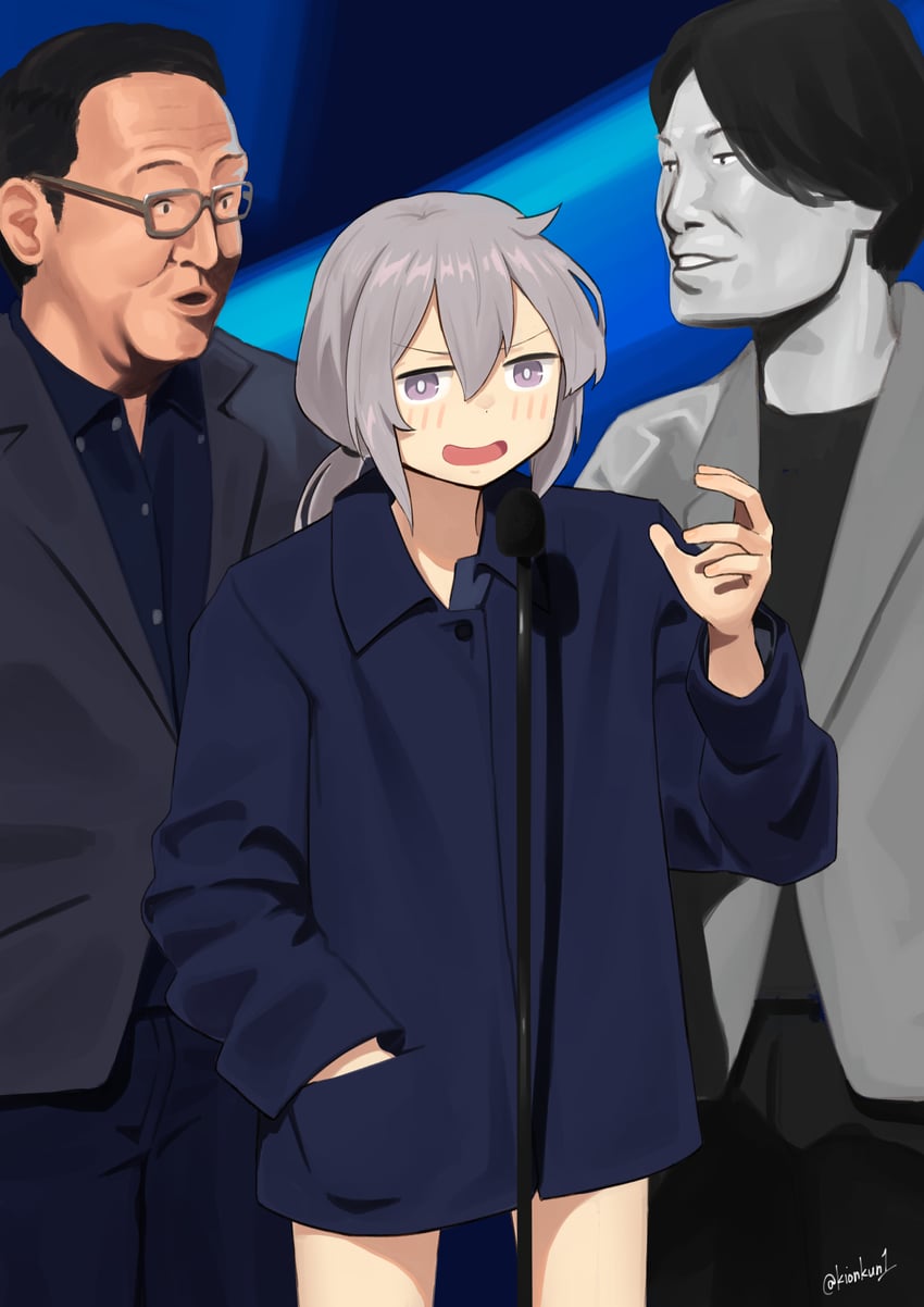 m200, miyazaki hidetaka, and matan even (girls' frontline and 1 more) drawn by kion-kun