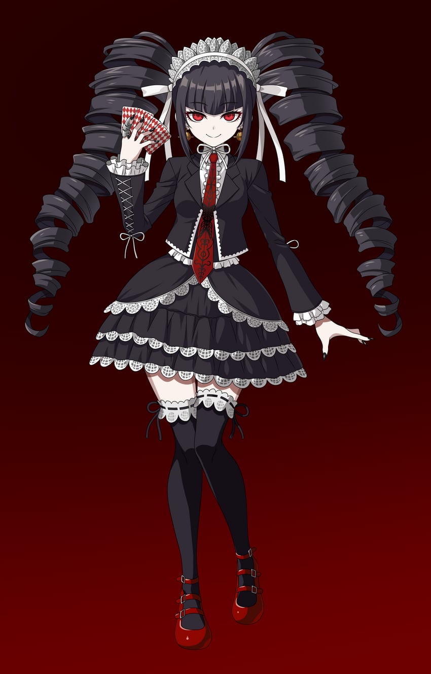 celestia ludenberg (danganronpa and 1 more) drawn by sirano