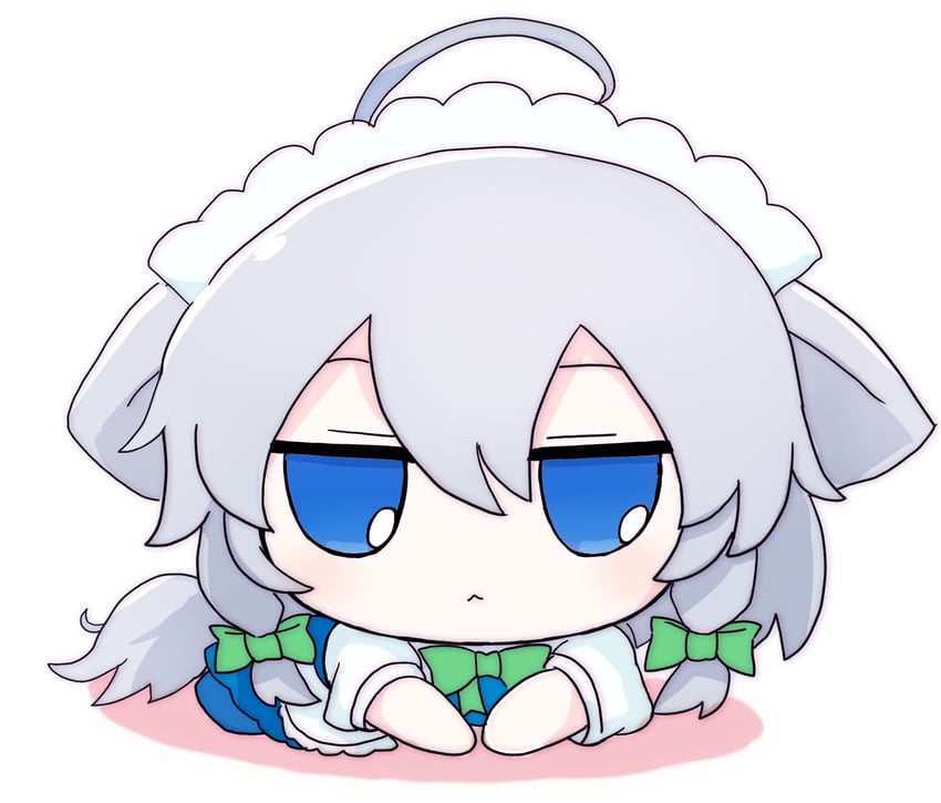 izayoi sakuya and inu sakuya (touhou) drawn by azuma_meri