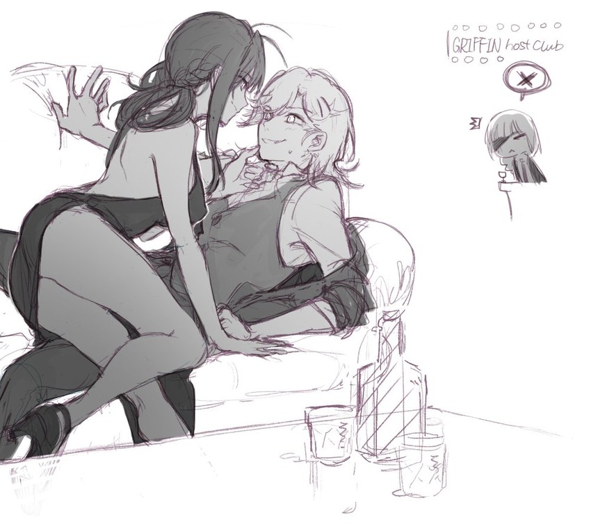 dsr-50, m16a1, and sl8 (girls' frontline) drawn by imoko_(imonatsuki)