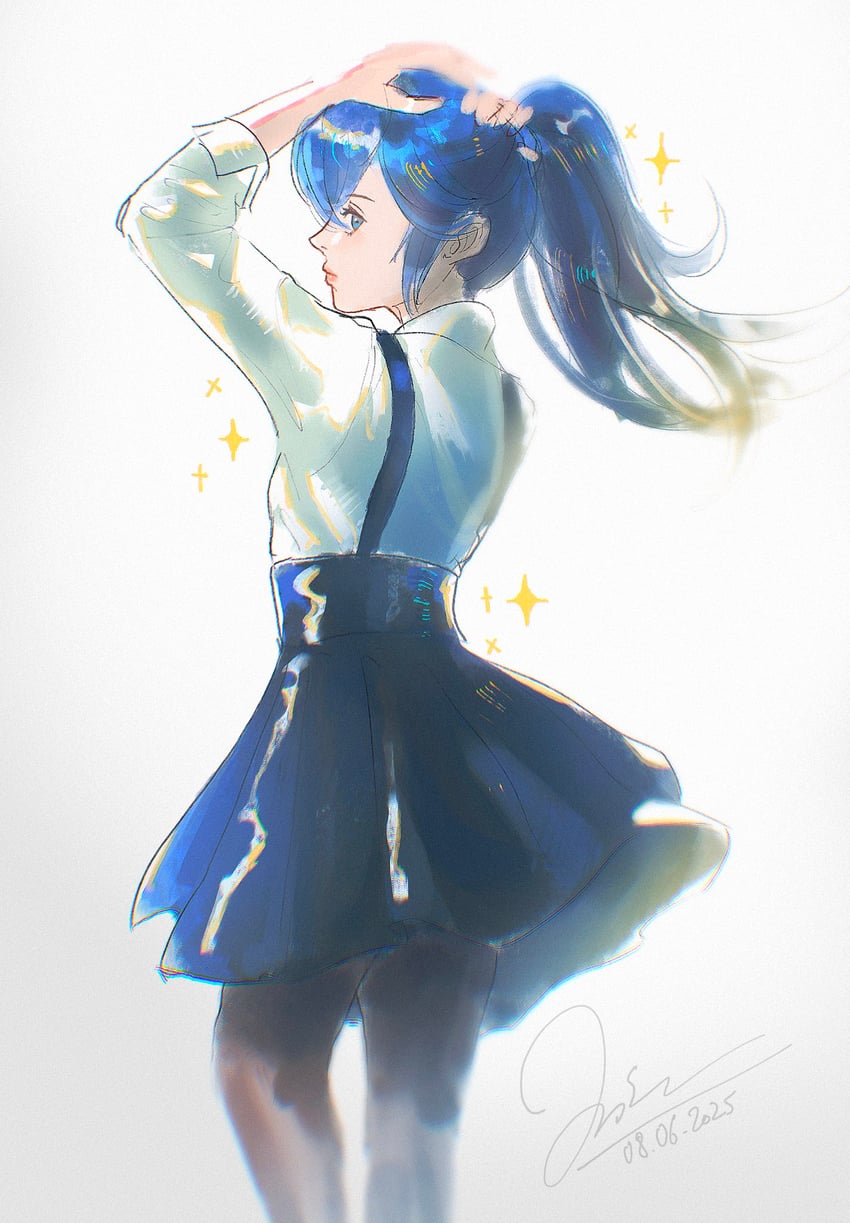 lucina (fire emblem and 1 more) drawn by melia_art