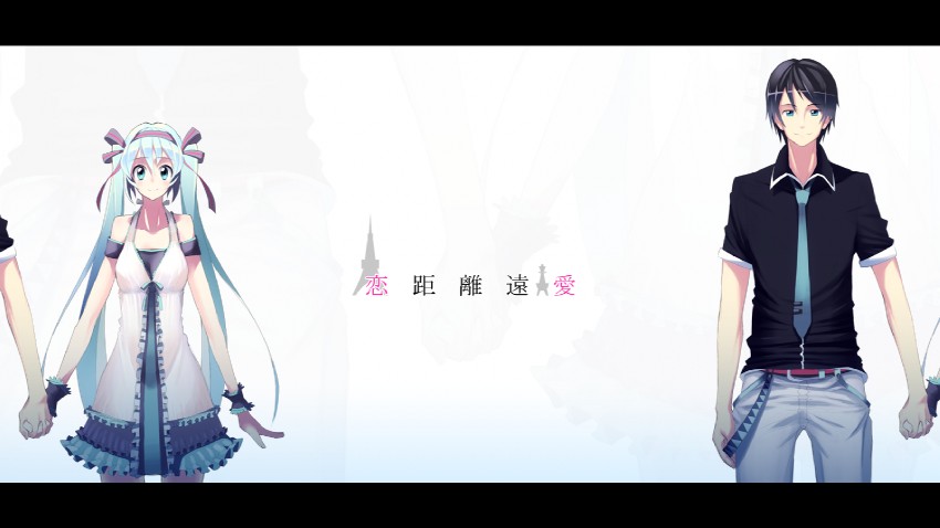 hatsune miku (vocaloid and 1 more) drawn by kasuga_ayumu_(haruhipo)