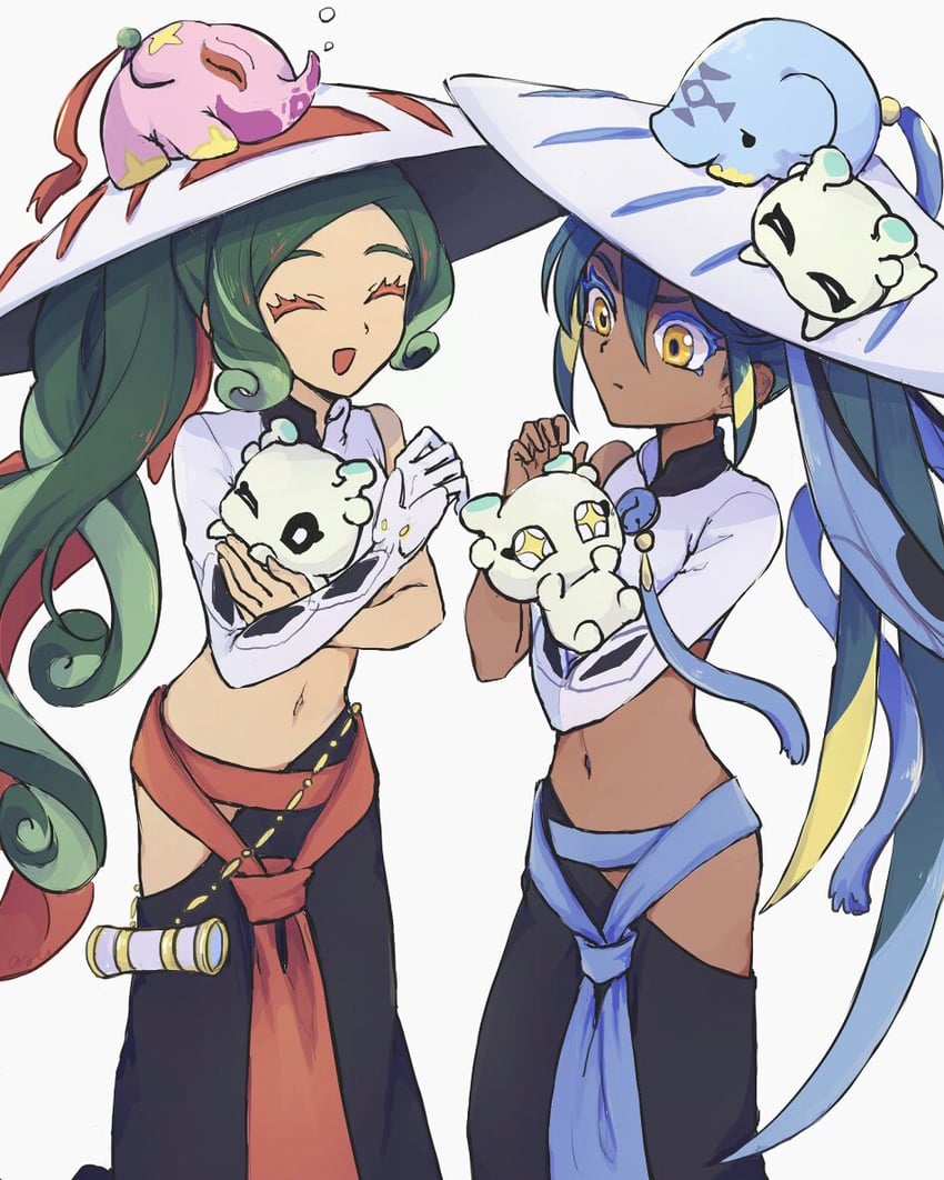 trung trac, trung nhi, and con (fate and 1 more) drawn by asa_yaroo