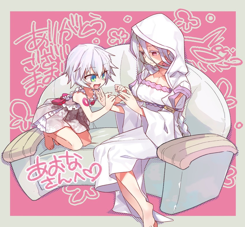 jack the ripper and shiraori (fate and 2 more) drawn by negi_(ulog'be)