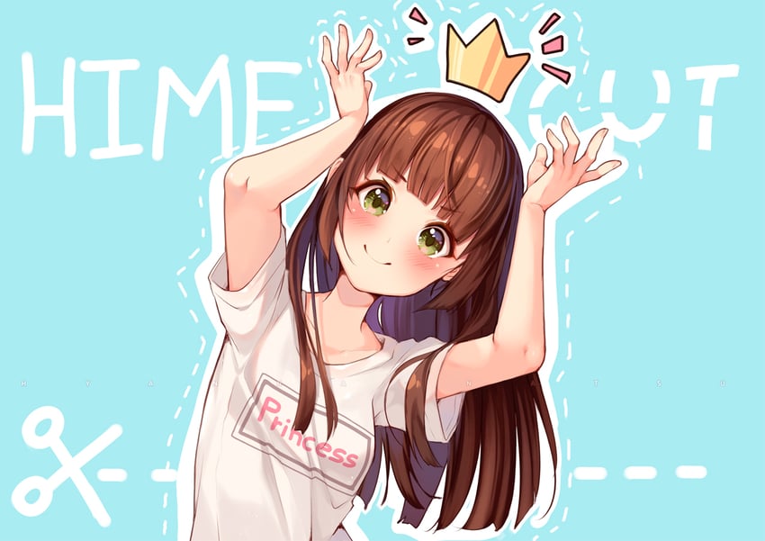 hyan-tan (original) drawn by hyanna-natsu