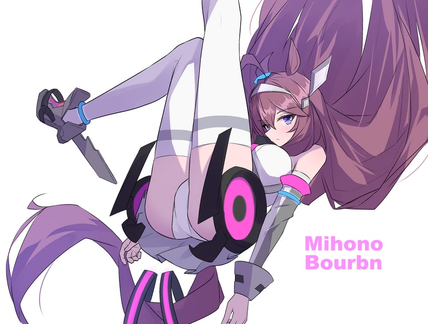 mihono bourbon (umamusume) drawn by yorozuya_(yoroz_ryobi)