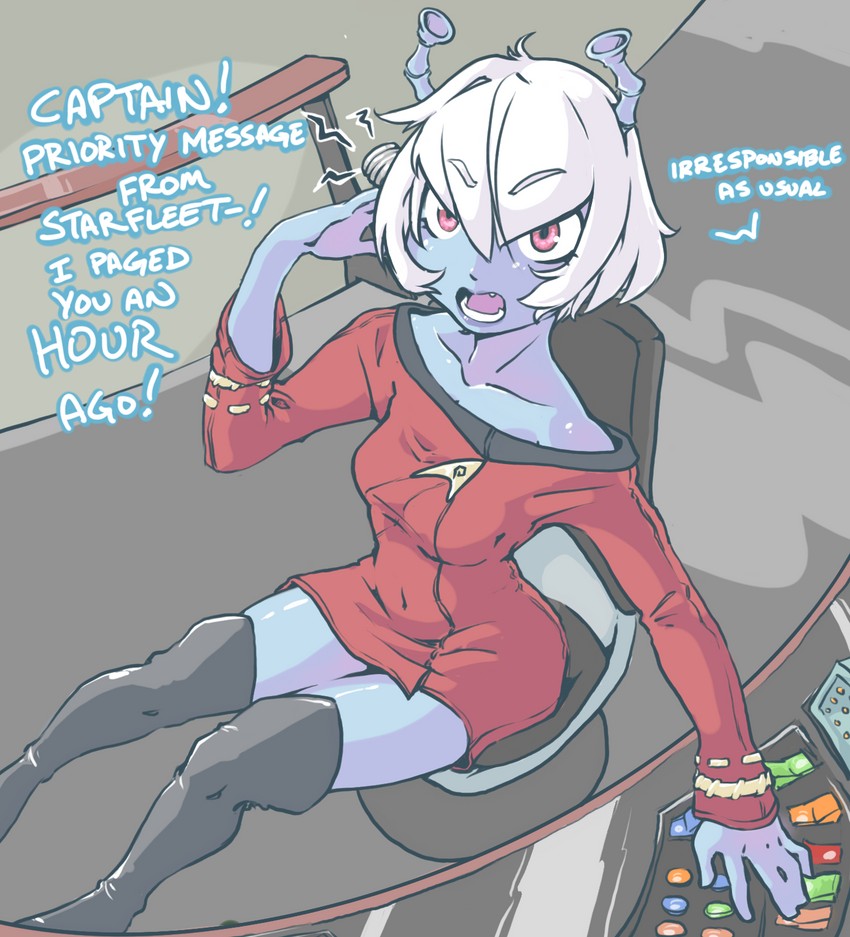 star trek drawn by jarv