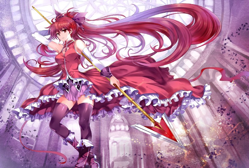 sakura kyoko (mahou shoujo madoka magica) drawn by pico_(picollector79)