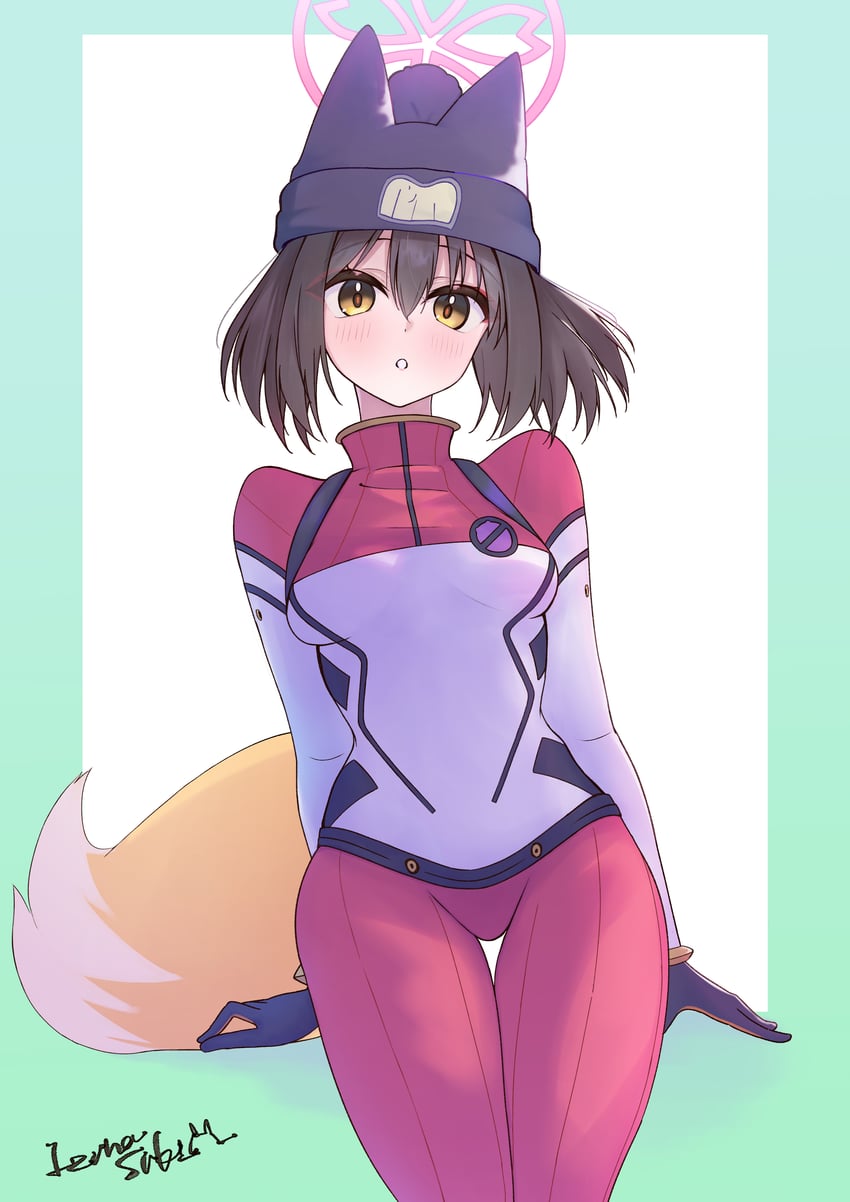 amate yuzuriha and izuna (blue archive and 2 more) drawn by izunasuki_art