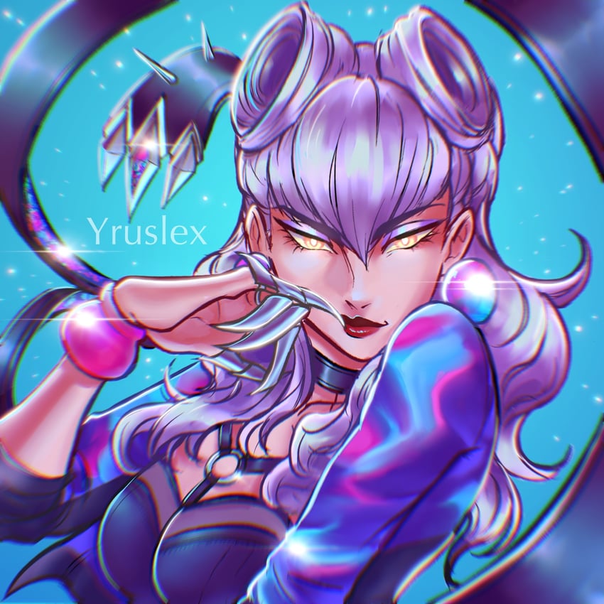 evelynn and k/da all out evelynn (league of legends) drawn by sblackart