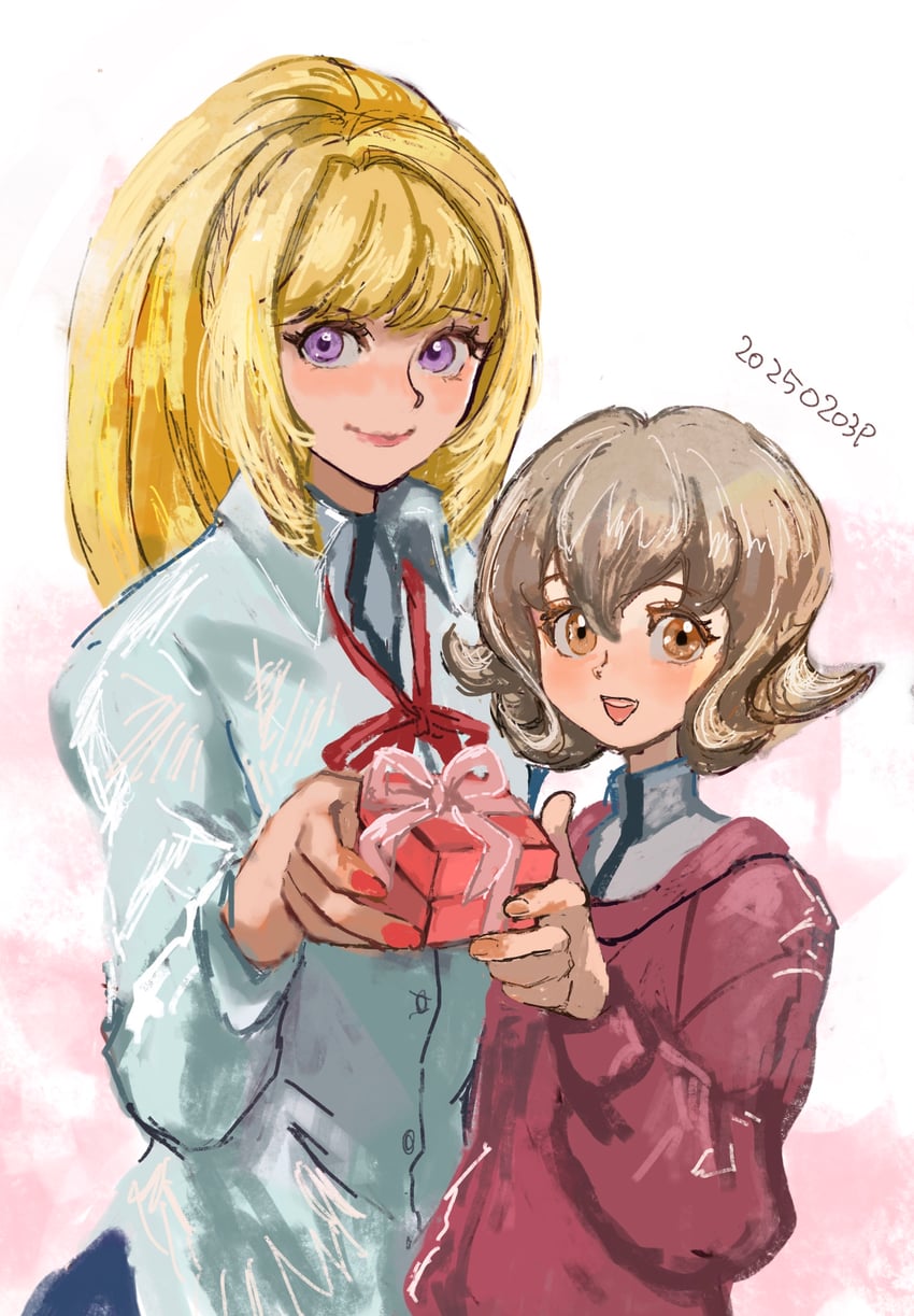 kudelia aina bernstein and atra mixta (gundam and 1 more) drawn by okrdisk2000