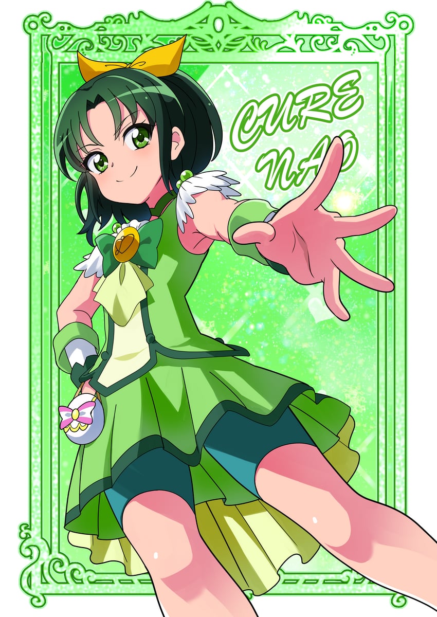 midorikawa nao and cure march (precure and 1 more) drawn by tirofinire