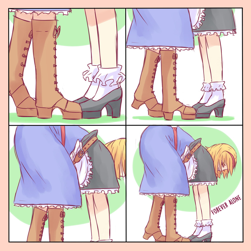 kirisame marisa and alice margatroid (touhou) drawn by yoruny
