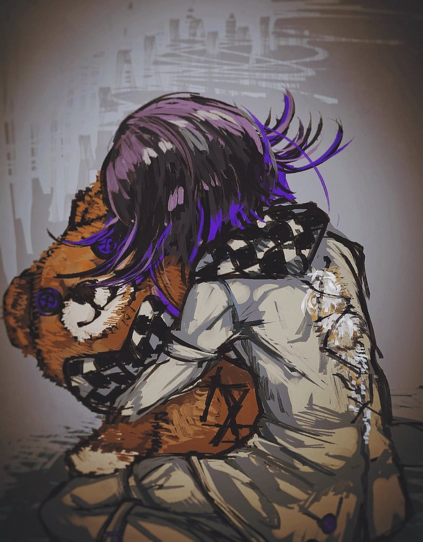 oma kokichi (danganronpa and 1 more) drawn by tsutsumi-yaki_hanbagu-ya-san_netabare