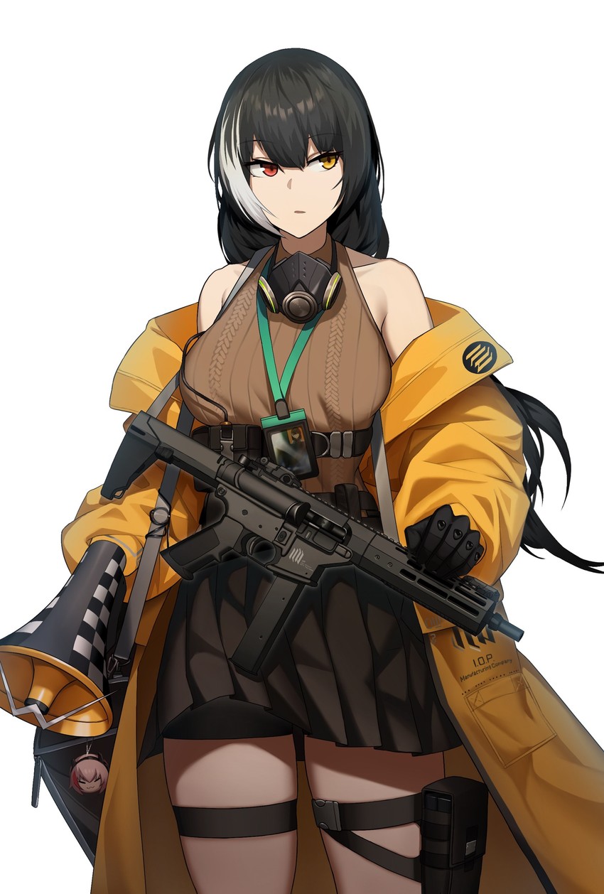 ro635 and m4 sopmod ii jr (girls' frontline) drawn by cero_(last2stage)