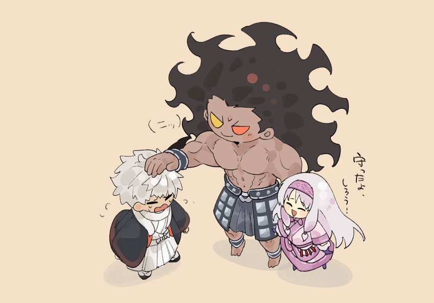 emiya shirou, senji muramasa, heracles, and sitonai (fate and 1 more) drawn by hisagi_(joyclub)